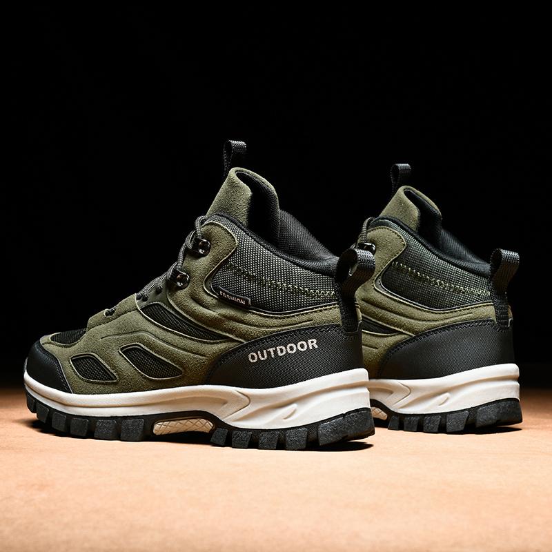 Männer Klettern Schuhe Wasserdichte Plattform Turnschuhe Schnüren Patchwork Training Schuhe Paare