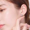 2CT D Color Moissanite Snowflake Earrings Ultra Sparkling Imitation US Imported Earrings for Women