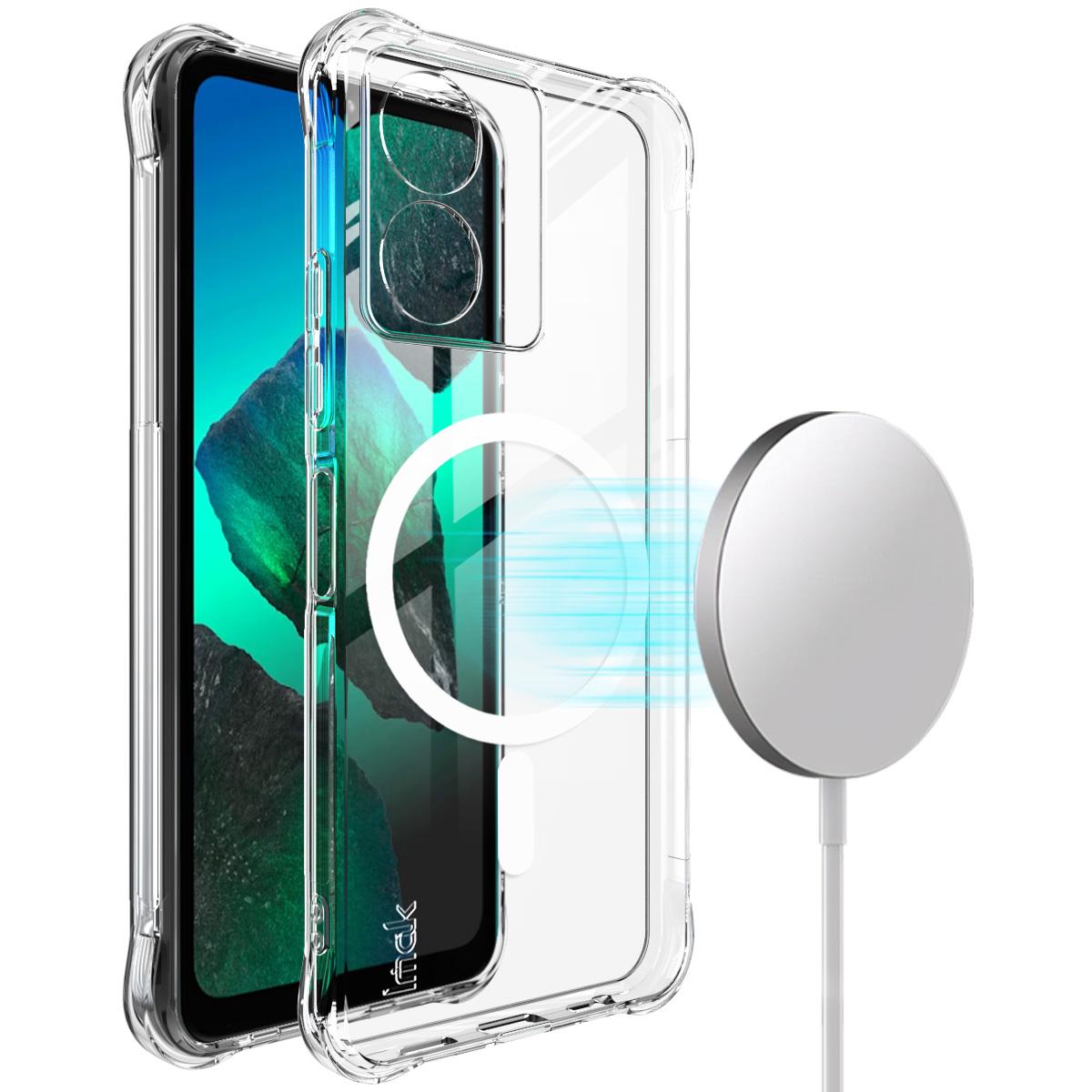 

For HMD Key 4G Phone Case IMAK Shock-resistant Soft Magnetic Case HMD Key 4G белый