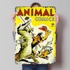 Animal Comics  Poster Customized Wall Art Vintage Metal Signs Retro Tin Plaque for Man Cave Coffee Bar Accessories Wand Deko