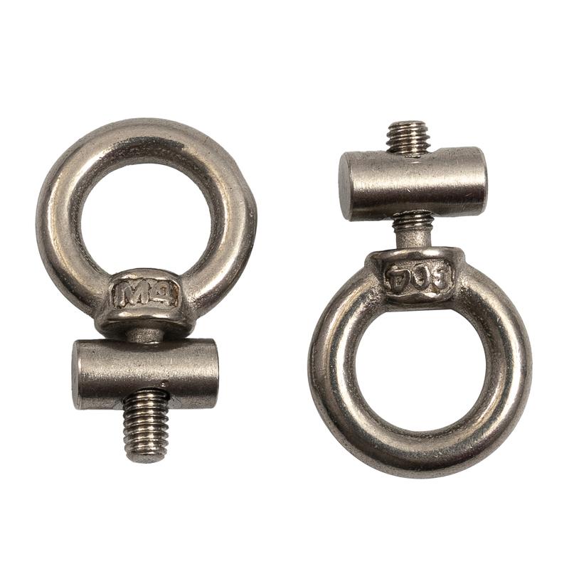 Garden Rail Stoppers Awning Stoppers Covers Exquisite Tool 2-8pcs Awning Marker M4x12mmx6mm Multipurpose Silver