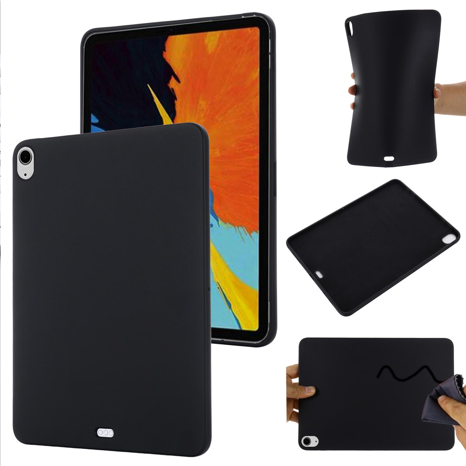 

For iPad Air 13 (2025)/(2024) Case Liquid Silicone Scratch Resistant Tablet Cover Black