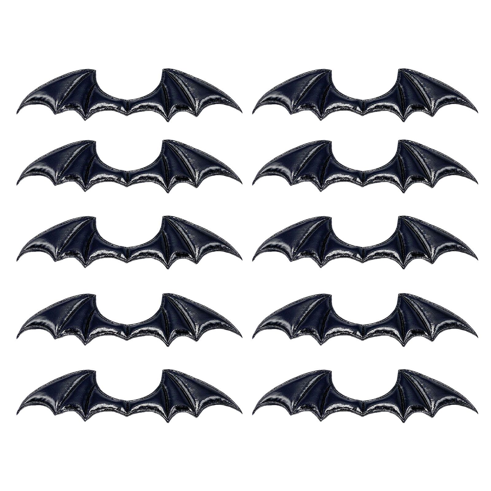 10x Halloween for Vampire Hair Clip Decor Patch Cosplay Padded Appliques Ornamen 1