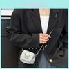 Stilvolle Schwarze Kettentasche Crossbody für Damen, Ideal für Lässige Sommer-Outfits