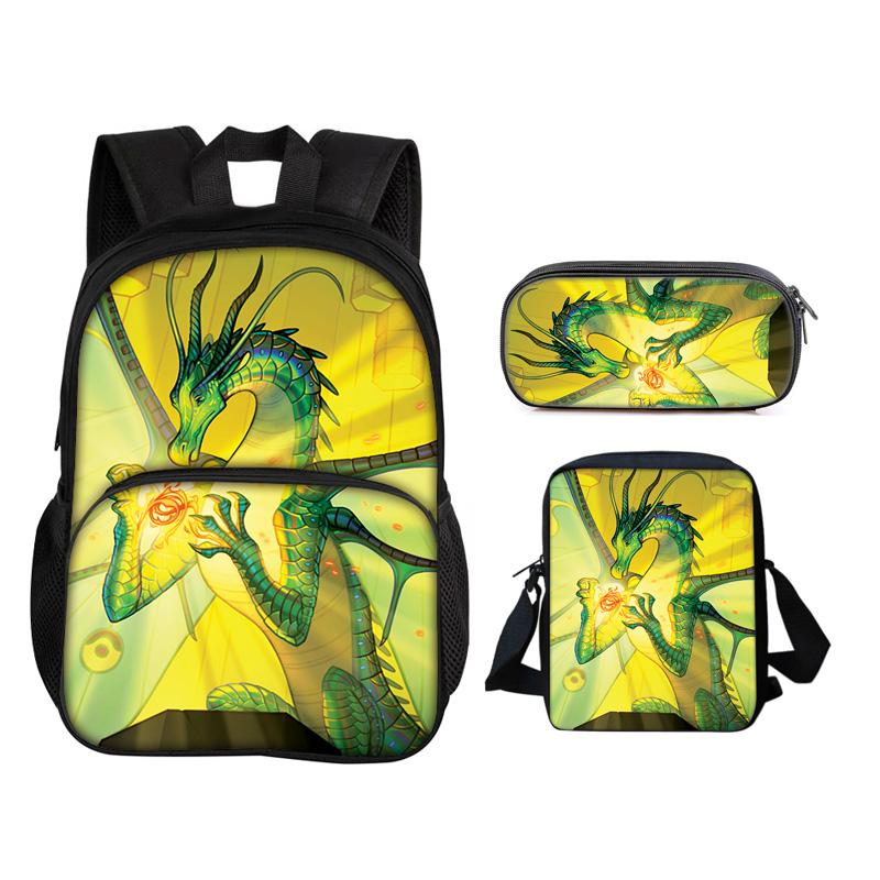 Helicopter round front Carrier Daily Pack Pen Case Carry bag 3Pcs Set mechanical printing best gift for boys Plus girls in school