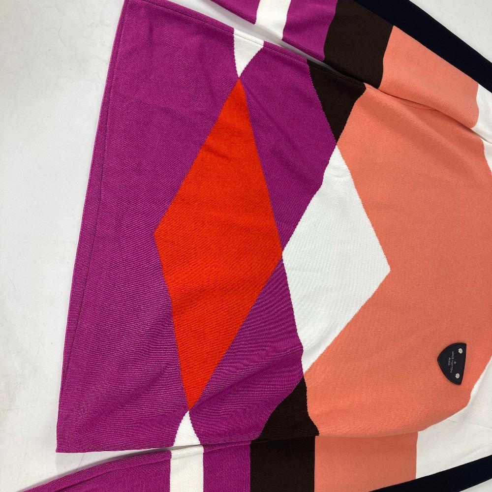 Louis Vuitton Overall handle Logo tops Long sleeve knit Rayon / wool Multicolore