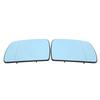 Car Anti Blind Left & Right Door Wing Rearview Mirror Glass Heated For BMW X5 E53 1998 2006