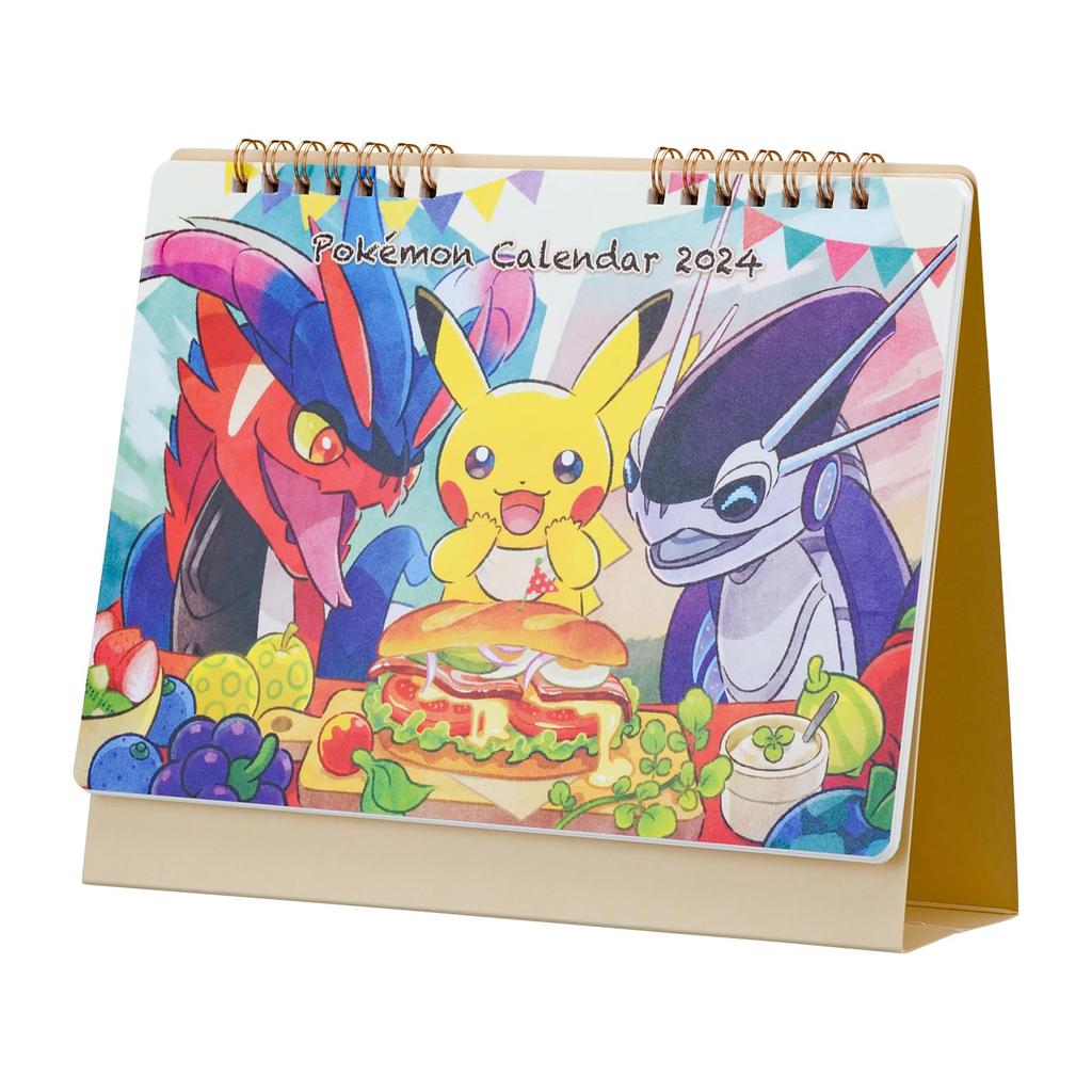 Pokemon Center Original Pokemon Center Original Desk Calendar 2024