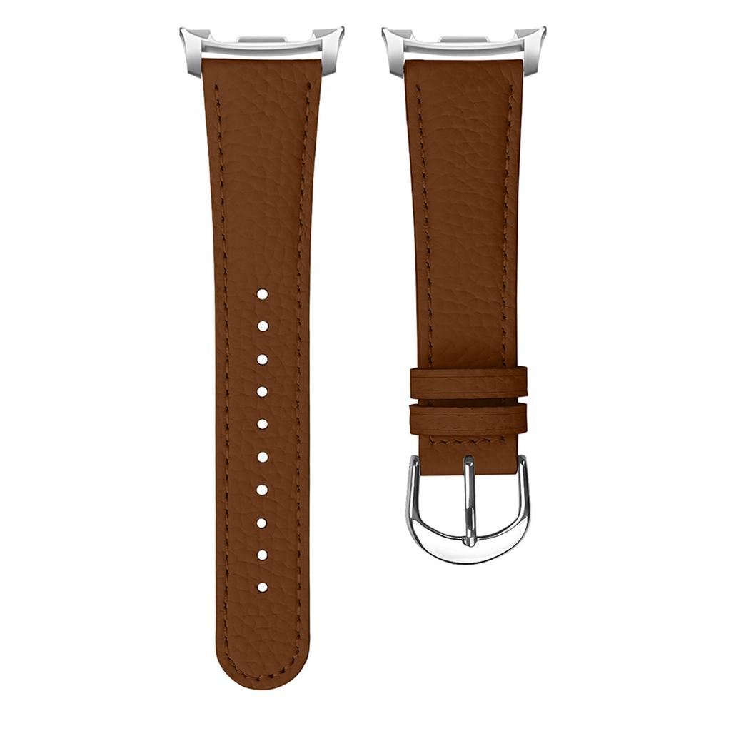Leather Watch Strap For Samsung Galaxy Watch 8 40mm 44mm No Gaps Wrist Bands For Samsung Watch 8 Classic 46mm Bracelet Correa