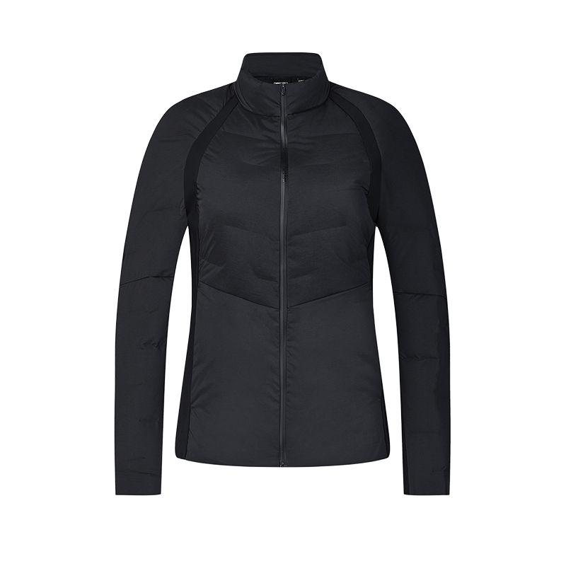 

Fila Серия Golf Легкая Удобная Теплая Пуховая Куртка на Молнии Женская верхняя одежда Глубокий Черный A11W445907F-BK XL