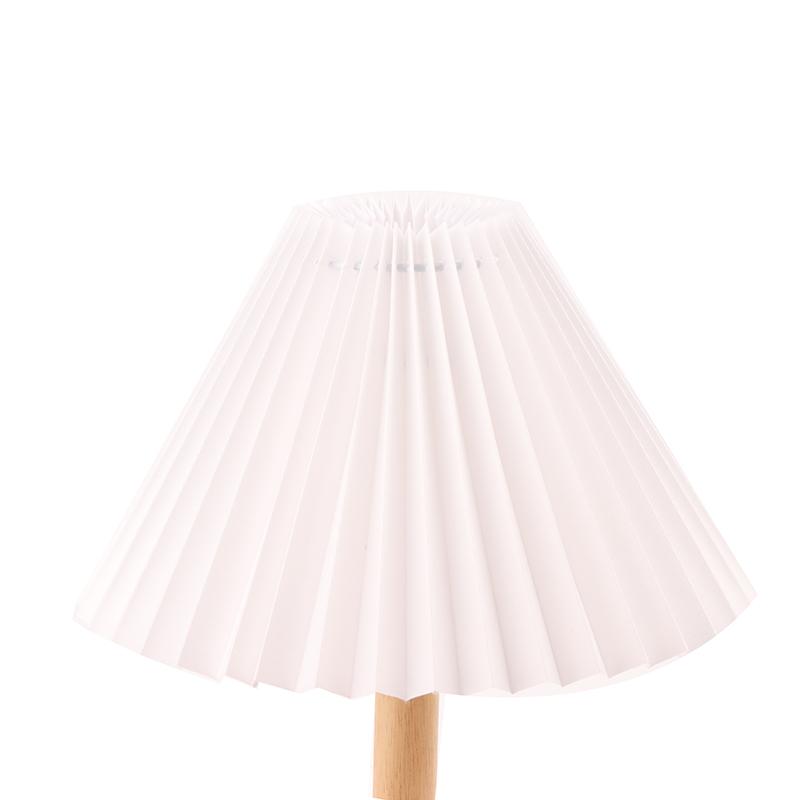 1 stk Takdekor Stoff Plissert Lampeskjerm Moderne Vaskbart Bordlampe Trekk DIY Retro Lysekrone Stofftrekk Stue Spisestue
