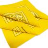 kakatrend bandana yellow paisley 100% cotton adult bandana handkerchief cotton bandana unisex durag large 55cm x 55cm