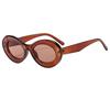 Oversized UV400 Protection Sunglasses Oval Sunglasses Trendy Cute Sun Glasses Retro Shades Eyeglasses