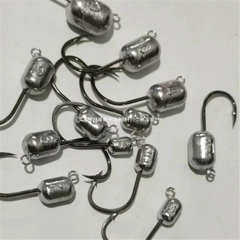 Enhanced Loach Jig Head Hook – Anti-Snag, Soft Bait, 3-20g for Mandarin Fish