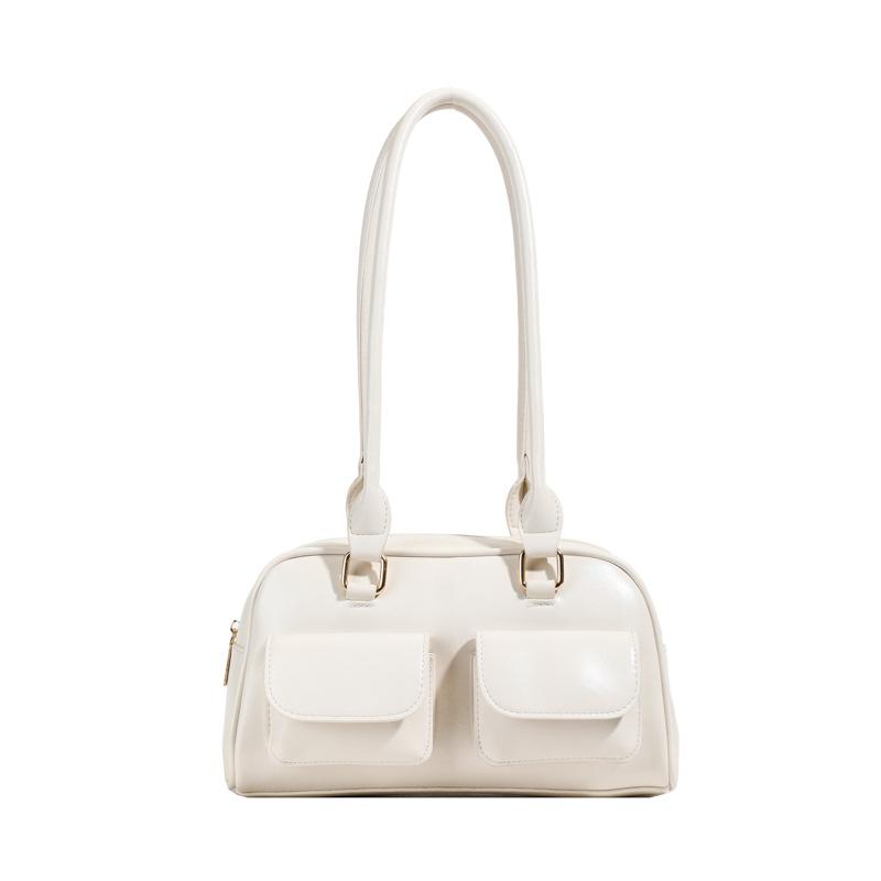 Stylish and Simple Underarm Bag, Bowling Bag, Women's 2025 New High-end Commuter Handbag, Casual Shoulder Bag