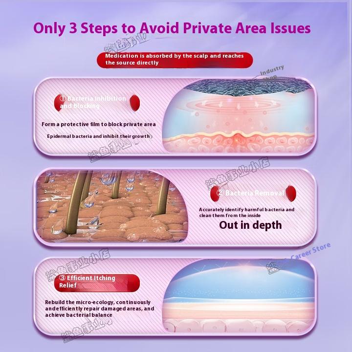 Vulvar itching Gynecological special anti-itching and sterilization ointment for private parts Pimple fungal vulvitis Vulvar itching