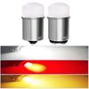 P21/5W BAY15D 1157 P21W BA15S 1156 LED Bulb 12V 3014 9SMD 6500K White Amber Car Brake Parking Backup Turn Signal Lights Back Up Lights 1