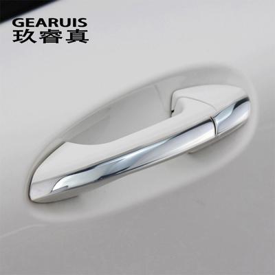 Car Styling For Mercedes Benz A GLA CLA Class W176 X156 C117 Stainless Steel Outer Door Handle Protection Stickers Covers