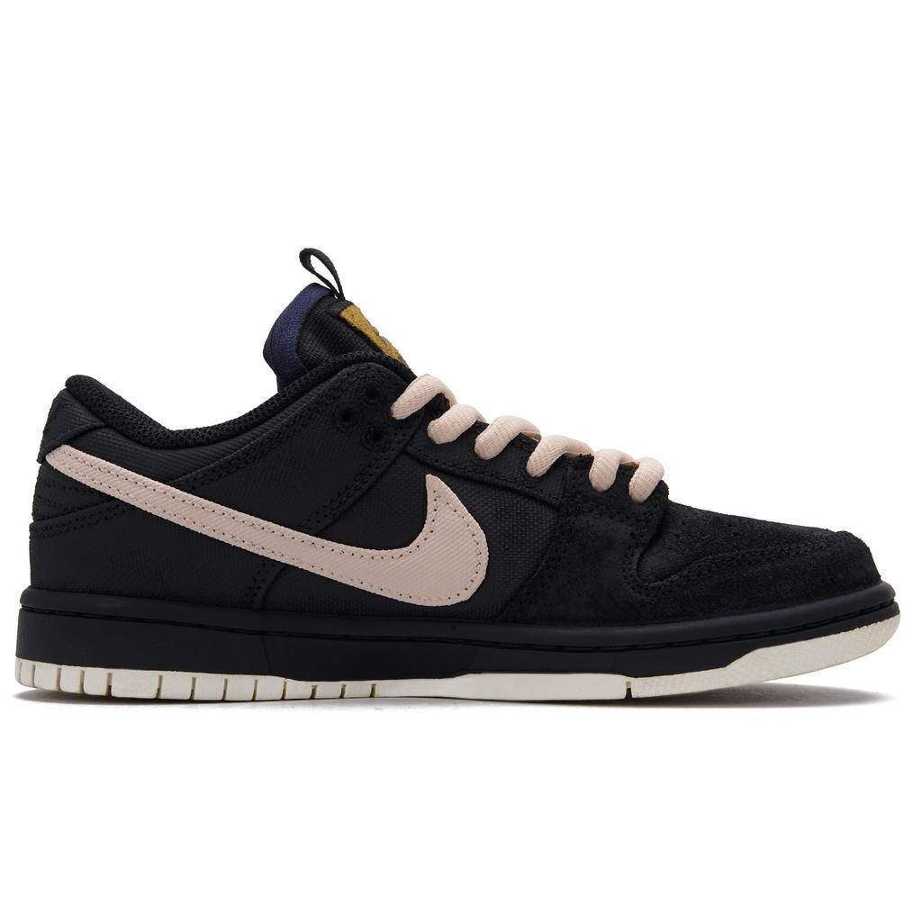 Nike Dunk SB Abrasion Resistant Low Top Skateboard Shoes Unisex Black Pink DX6775-400(Team734-)