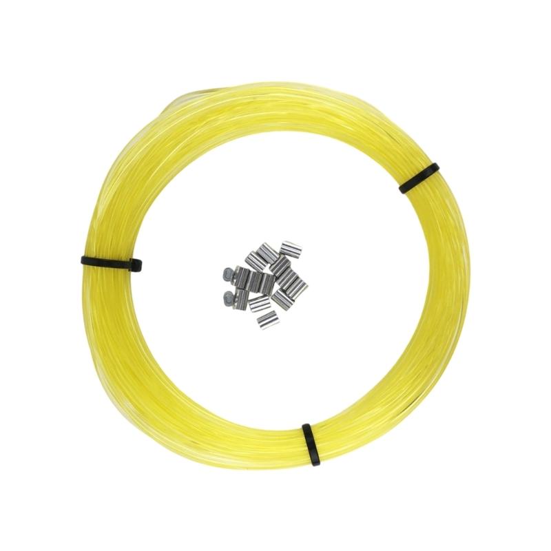 

1.6mm Nylon Fishing Line 130kg Strength Saltwater Angling for Grouper Squid with Crimping Tool