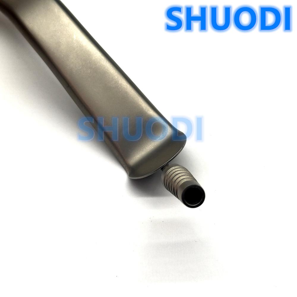 Dental Minnesota Lippenhalter mit Saugrohr Intraorale Chirurgie Zungenspatel Retraktoren Wangen- und Lippenhalter Mundöffner