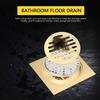 Bathroom Hardware Brass Anti Odor Shower Floor Drain Water Draining Supplies for Kitchen Toilet