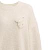 Coach Knitwear Women's White Crew Neck Moderate Other CV470-IVO