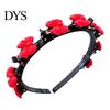 Gevlochten Hoofdband met Mini Clips Cartoon voor Meisjes, Schattige Haarband Haaraccessoire Stijlvol Dagelijks Gebruik Styling, Decoratieve Bloem/Fruit/Strik/Hart/Konijn