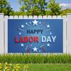 Occasion Banner Lightweight Labor Day Banner Wrench Graphic Special Event Decor for Office Decoration Community Event