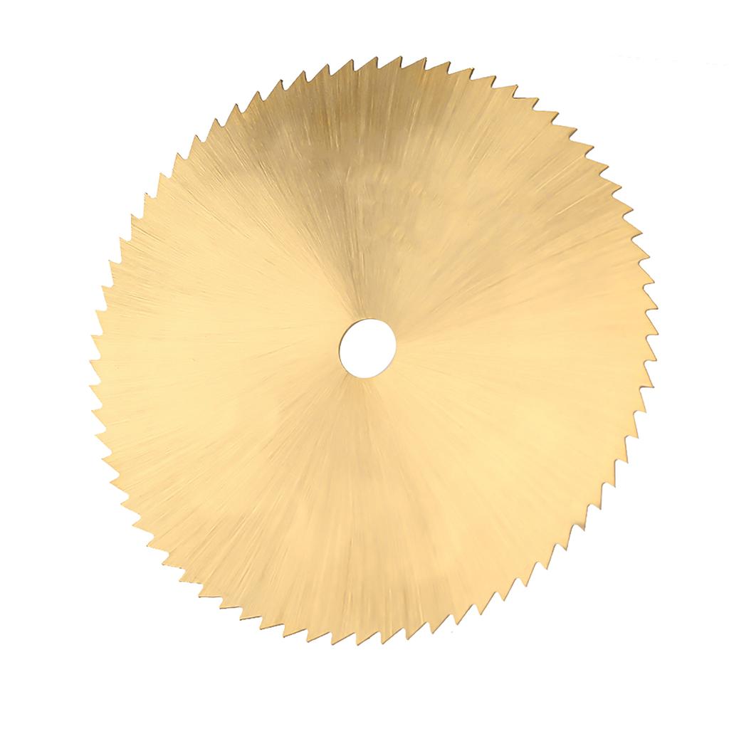 72 Teeth High Speed Steel Circular Saw Blade Small Cutting Disc for Metal Wood Plastic 60*6mm