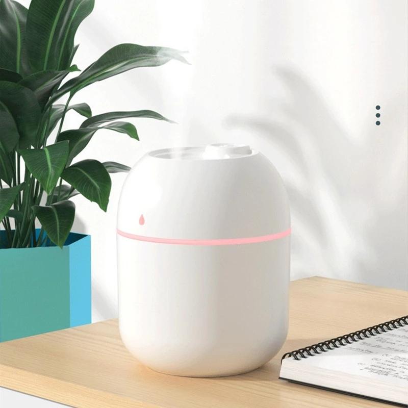Portable Water Drop Humidifier Usb Desktop Indoor Air Atomization Humidifier Household Mute Large Spray Humidifier