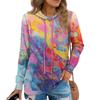 Womens Pullover Hoodies Teen Girls Fashion Hooded Sweatshirt Womans Fall Tunic Top
