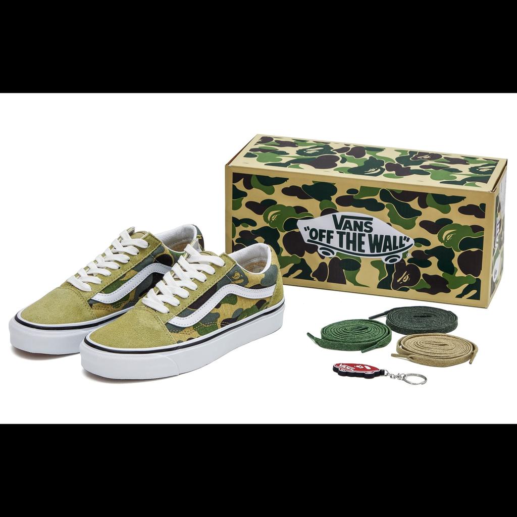 Old Skool Bape x Old Skool Vans 36 Dx 'Zelená kamufláž' VN0A54F37BE