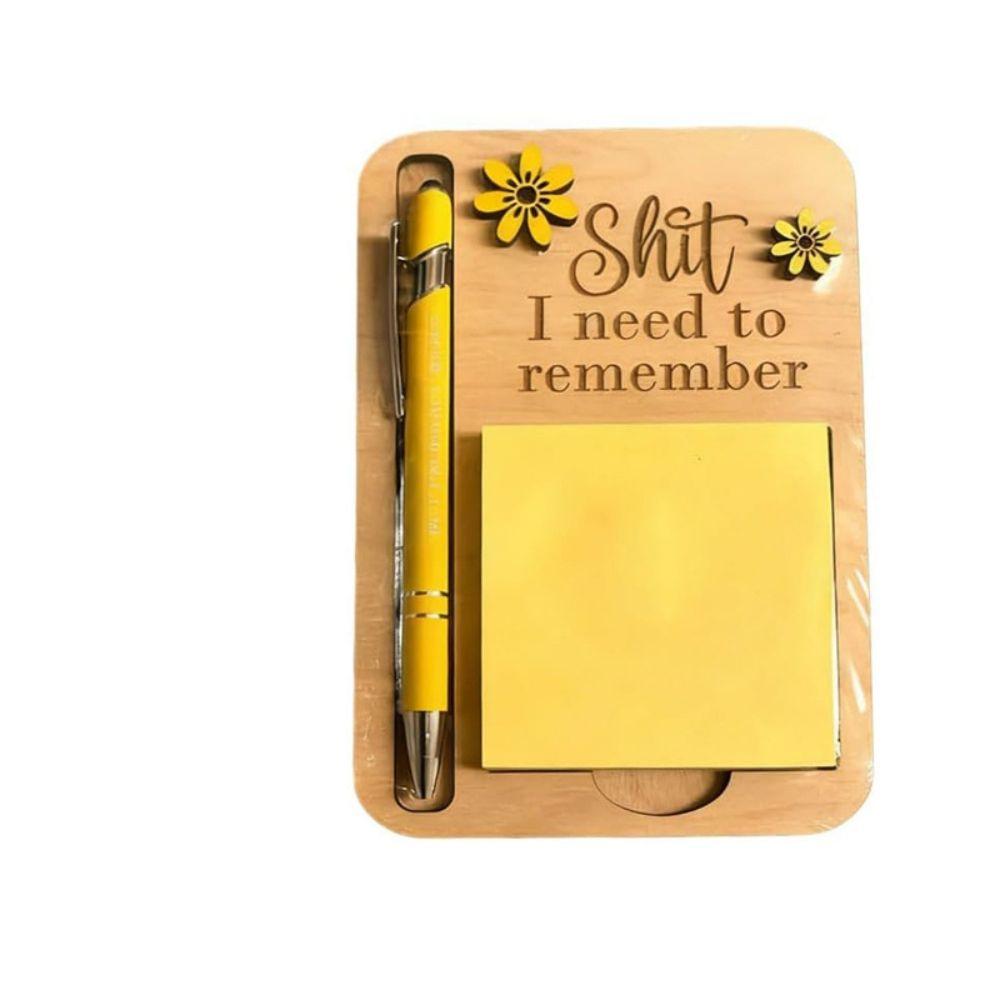 Multifunctional Design Adhesive Notes Holder Creative Stationery  Bedroom Desktop