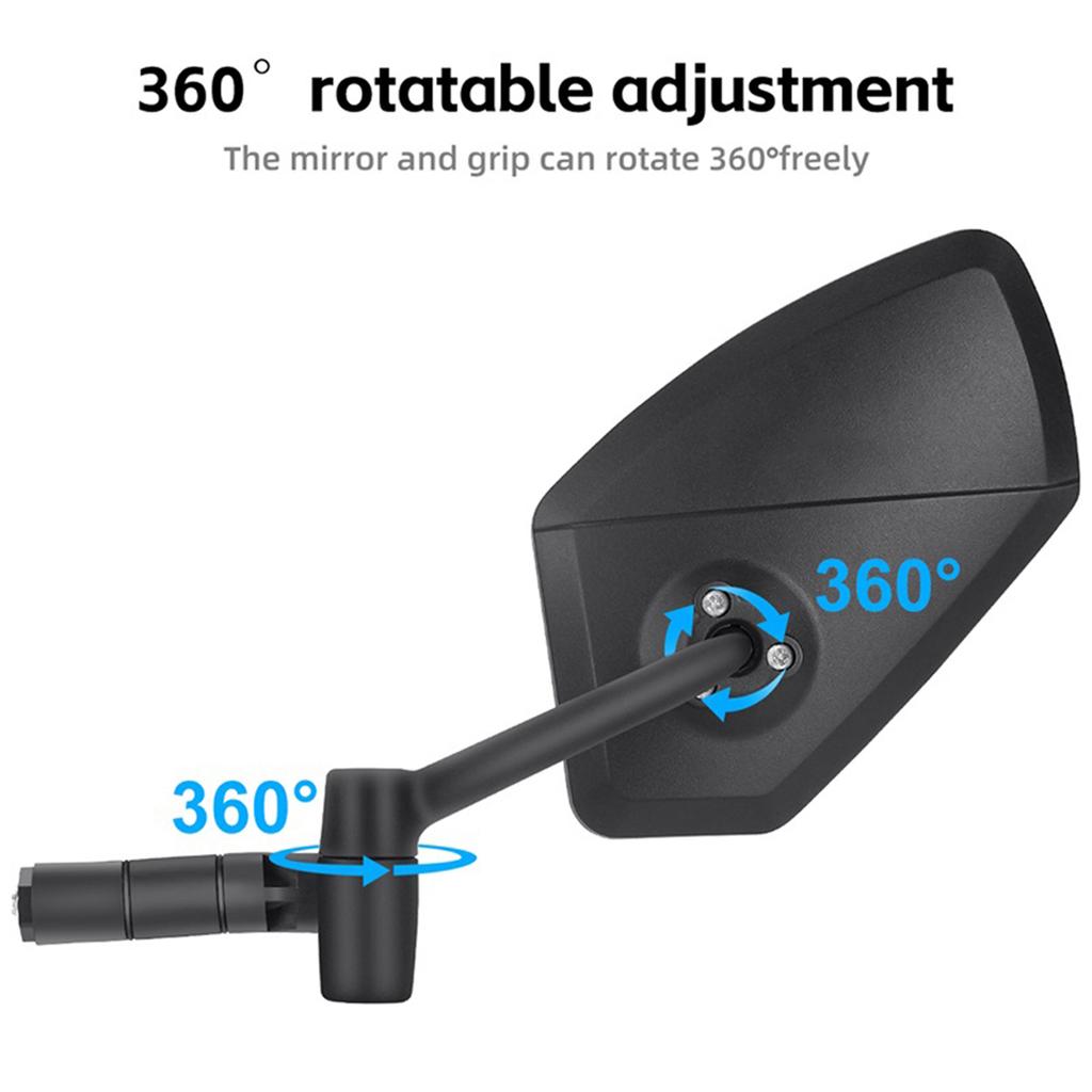 Rearview Mirror Wide   Angle Bike Handlebar Rearview Mirror   Side Rearview Mirror Riding BackSight Reflector Bike   Side