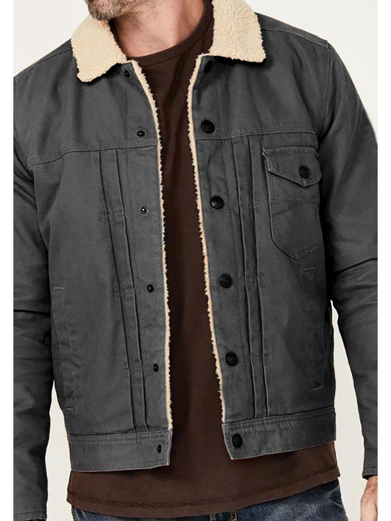 Men's Plus Velvet Autumn-Winter Cotton Workwear Coat - High Quality, European Large Size, Stylish & Handsome