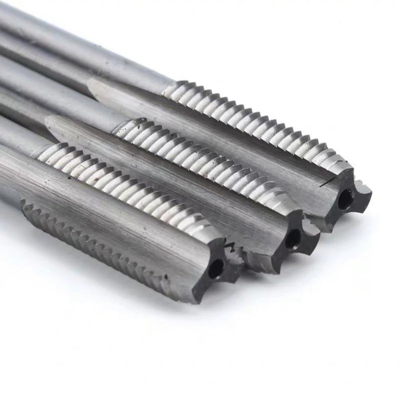 Kit de 5 tarauds à filetage métrique HSS pour machine, 3 mm, 4 mm, 5 mm, 6 mm, 8 mm, M3-M8, M3, M4, M5, M6, M8