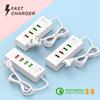 4 In 1 Type C USB Phone Charge Power Strip Cellphone Power Socket For iPhone Xiaomi Huawei Samsung Fast Charging Phone Charger