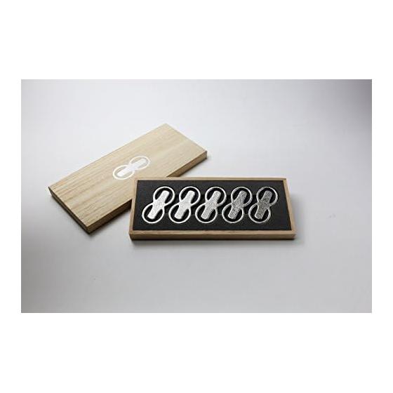 Nousaku Tin Chopstick Rest - 8 - Set of 5