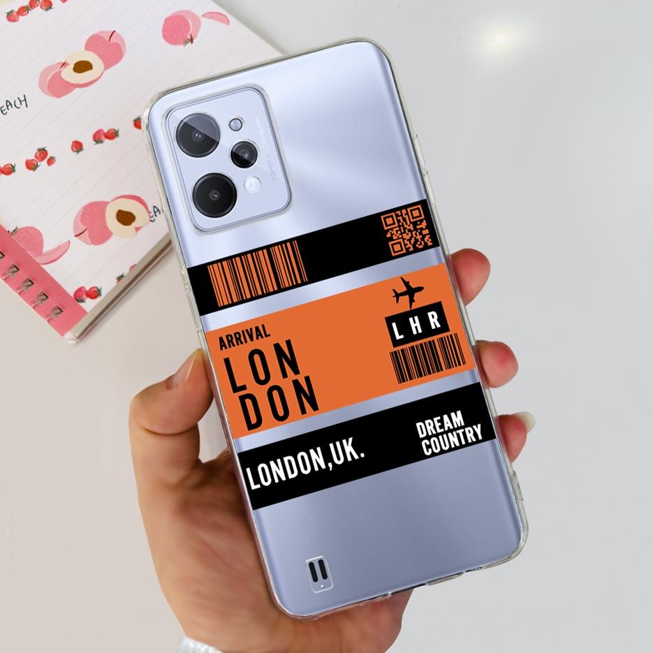 For Realme C31 Case RMX3501 New Fashion Painted Cover Soft Slim Phone Case For Realme C31 C 31 RealmeC31 Back Cover Fundas Coque