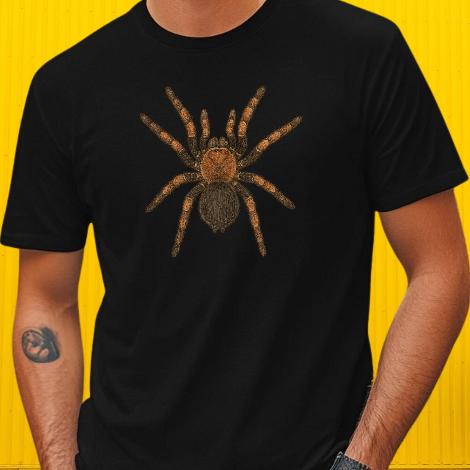 T-Shirt Herren Tarantel Motiv Baumwolle Größe S bis 5XL XS