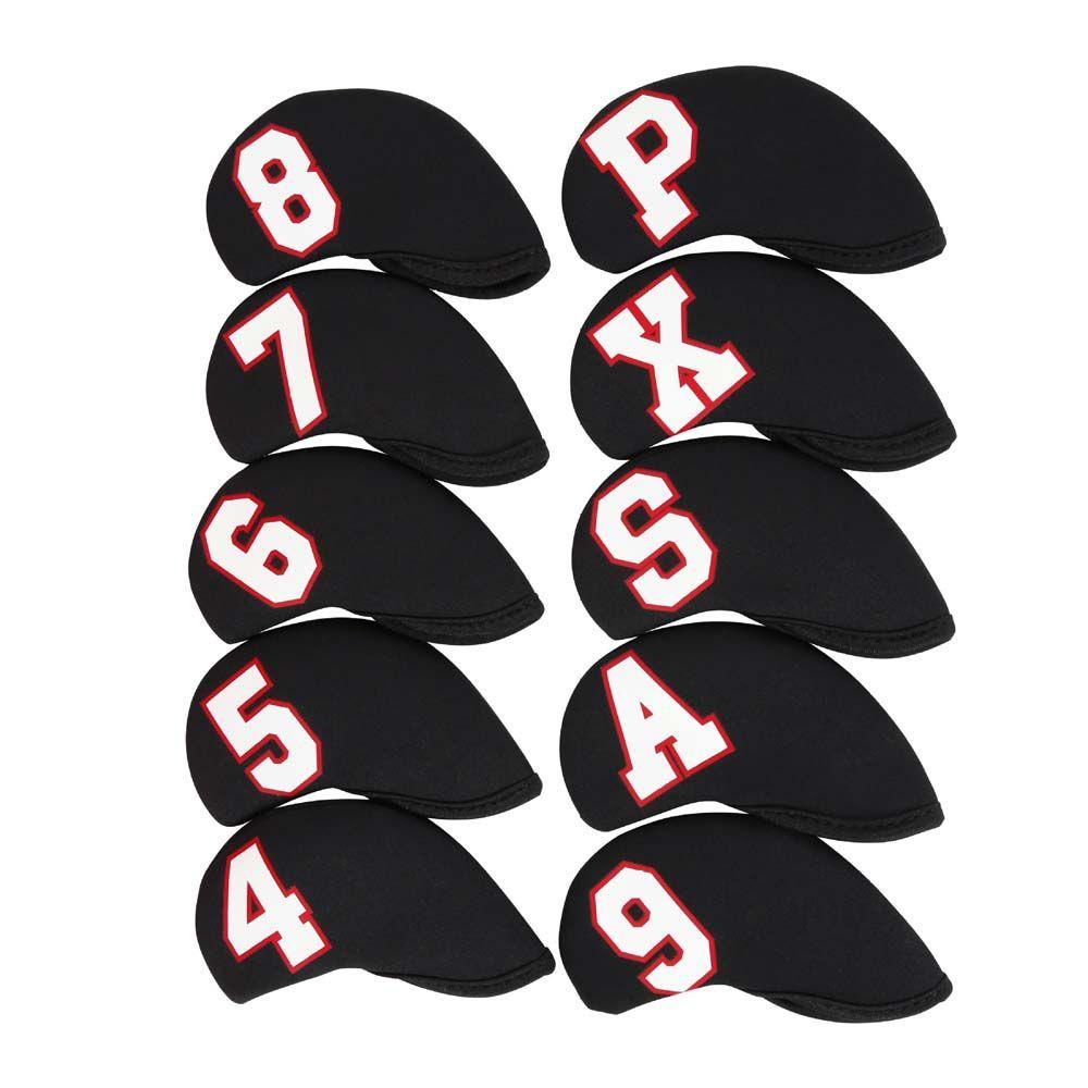Golf Putter Accessories Protector Case Golf Iron Covers Set Golf Head Cover Golf Iron Headcover