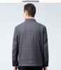 2024 Spring & Fall Men's Wool Lapel Jacket - Casual Business Coat for Middle-aged & Elderly