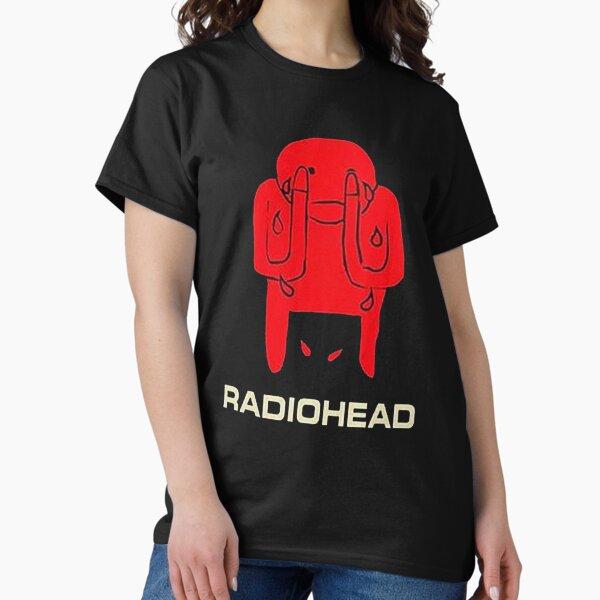 Camiseta Oversize Unisex Radiohead Streetwear Algodón Nuevo Retro Manga Corta Estampado Gráfico Camiseta Unisex Unisex Parejas Producto Caliente