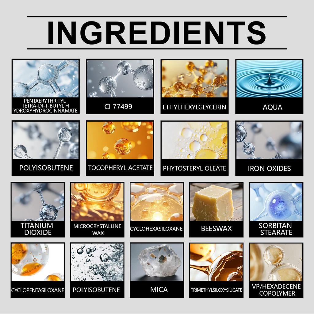 Zephoco Rose Gold/Caramel/Deep Purple/Peach Pink/Rose/Nude Eyeshadow Stick, Long-Lasting, Color-Intense, Smudge-Proof, Waterproof Eye shadow Pencil