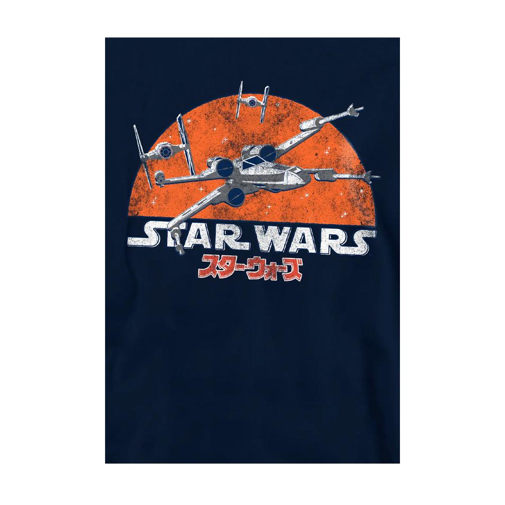 Star Wars Childrens/Kids Xwing And Tie Fighter Flight Hoodie