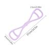 8 Shaped Resistance Bands for Back Exercise Ergonomic Shoulder Stretch Equipment for Home Gym Youth Girls Family Stretching