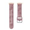 Silikon-Präge-Uhrenarmband für Galaxy Fit3 Wasserdicht und schweißfest Weich und bequem Sport-Uhrenarmband für Galaxy Fit3