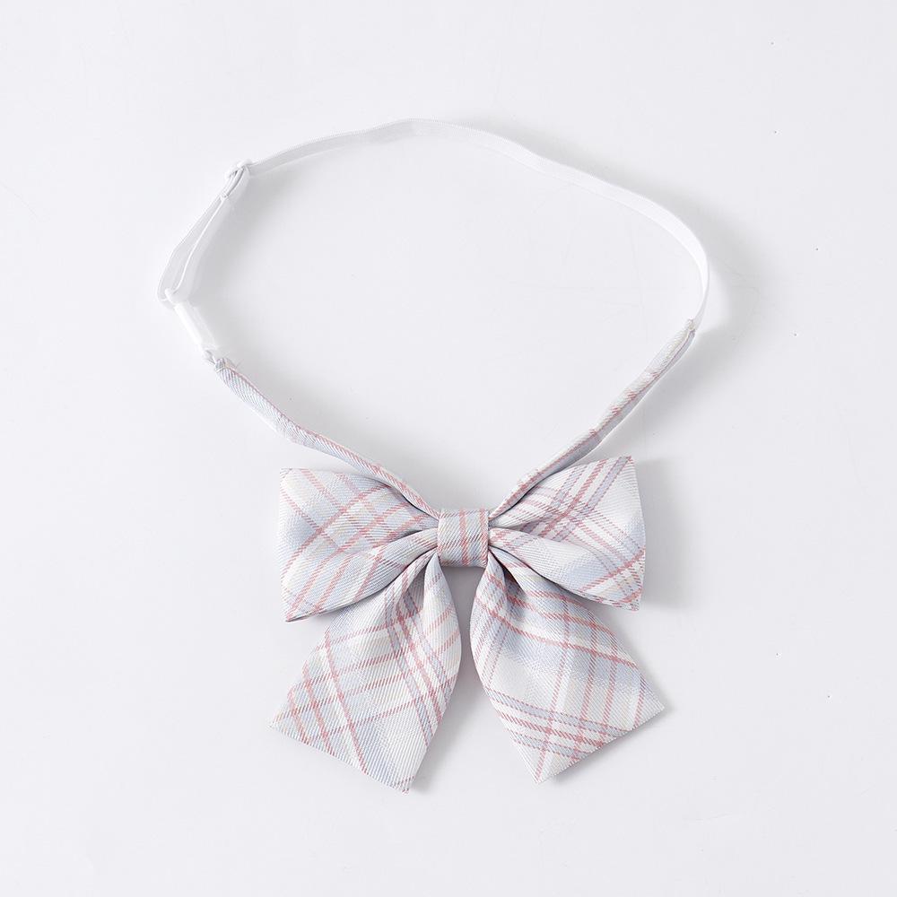 Japanese JK High-Waisted Plaid School Uniform Pleated Skirt by Yimengge