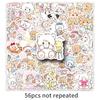 56 Cute Animal Cartoon Mikko Stickers - Waterproof DIY Decoration for Journal & Thermos Cup